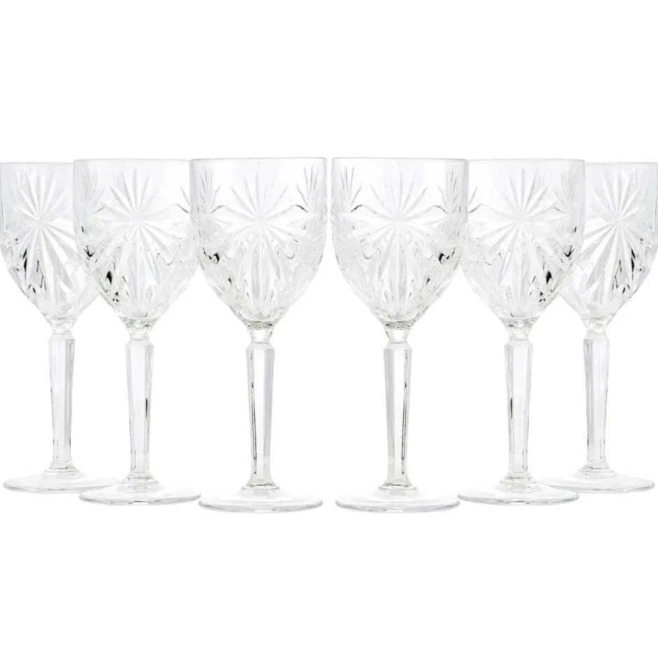 Karaca Gläser-Sets-Rcr Oasis Große Kelche, 6 teilig, 290 ml Glas
