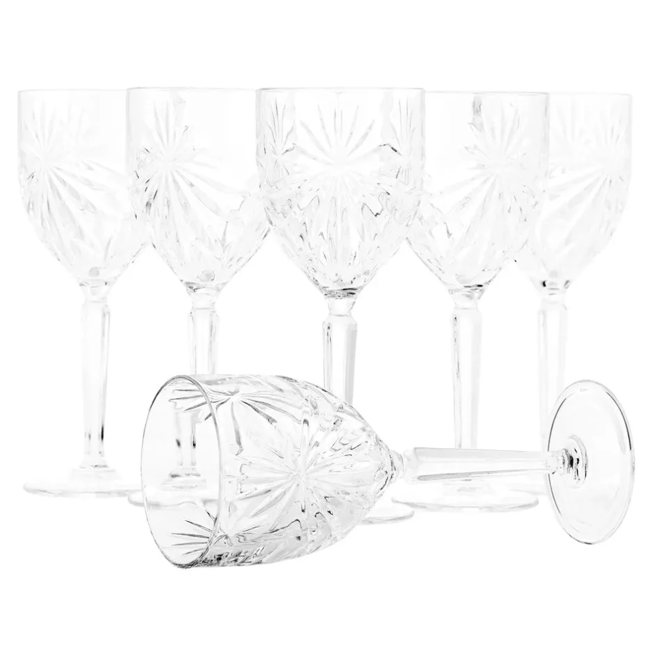Karaca Gläser-Sets-Rcr Oasis Große Kelche, 6 teilig, 290 ml Glas