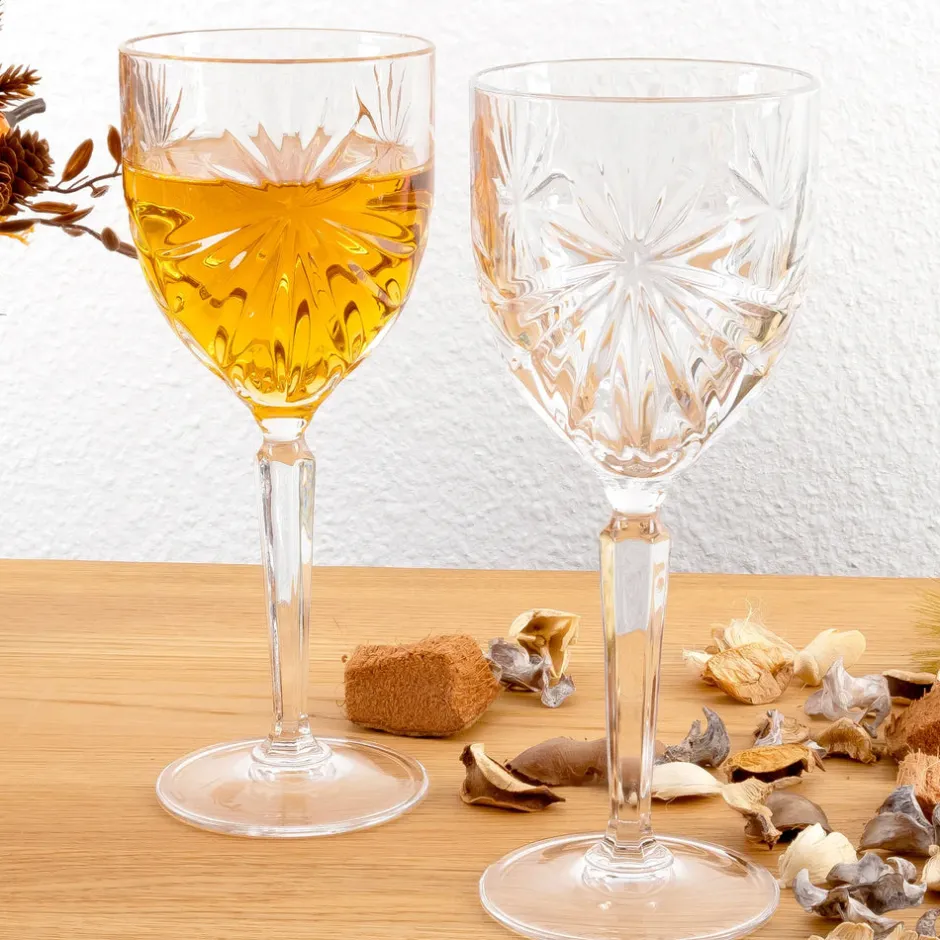 Karaca Gläser-Sets-Rcr Oasis Große Kelche, 6 teilig, 290 ml Glas