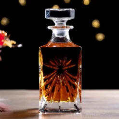 Karaca Karaffe-Rcr Oasis Whiskyflasche, 860 ml Farblös