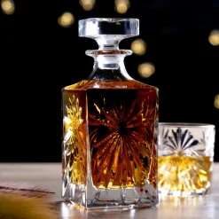 Karaca Karaffe-Rcr Oasis Whiskyflasche, 860 ml Farblös