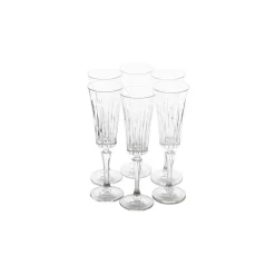 Karaca Gläser-Sets-Rcr Timeless 6 Stück Champagnerglasset 210 ml Weıß01