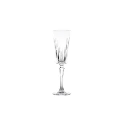 Karaca Gläser-Sets-Rcr Timeless 6 Stück Champagnerglasset 210 ml Weıß01