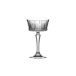 Karaca Weingläser & Kelchglas-RCR Timeless 6-teiliges Champagnerglas-Set 260 ml Klar