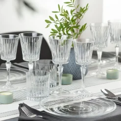 Karaca Weingläser & Kelchglas|Gläser-Sets-RCR Timeless 6-teiliges Gläser-Set 300 ml