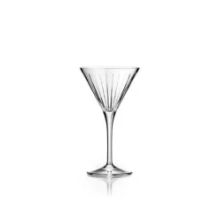 Karaca Weingläser & Kelchglas-RCR Timeless 6-teiliges Martini-Glas-Set 210 ml Klar