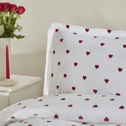 Karaca Bettwäsche-Sarah Anderson Amour Doppeltes Bettbezugs-Set Weıß01