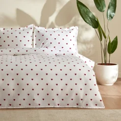 Karaca Tagesdecke Set-Sarah Anderson Amour Doppelbett-Piké-Set Red