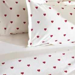 Karaca Tagesdecke Set-Sarah Anderson Amour Doppelbett-Piké-Set Red