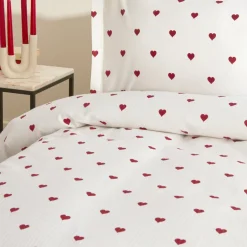 Karaca Tagesdecke Set-Sarah Anderson Amour Einzelbett Piké-Set Red